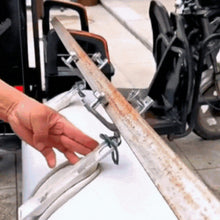 Last inn bildet i Galleri-visningsprogrammet, Vinkeljernskinne hengende wire trinse