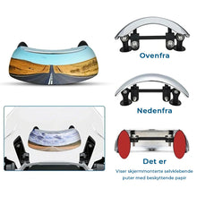 Last inn bildet i Galleri-visningsprogrammet, 180° sikkerhetsspeil for motorsykkel