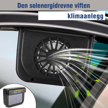 Last inn bildet i Galleri-visningsprogrammet, Kjøretøy Solcelledrevet Bil Lufthull Vindu Vifte