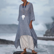 Last inn bildet i Galleri-visningsprogrammet, Asymmetrisk løs kjole