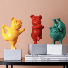 Last inn bildet i Galleri-visningsprogrammet, Yoga Bulldog Statue Ornament