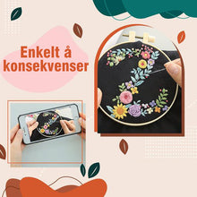 Last inn bildet i Galleri-visningsprogrammet, Fasjonable DIY broderisett