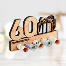 Last inn bildet i Galleri-visningsprogrammet, Bursdagsgave pengeklemme i tre