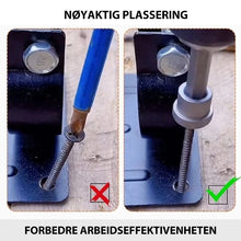 Last inn bildet i Galleri-visningsprogrammet, Magnetisk posisjoneringsbor