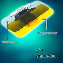 Last inn bildet i Galleri-visningsprogrammet, Dag og natt Anti-refleks bilfrontrutevisir