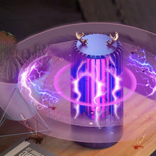 Last inn bildet i Galleri-visningsprogrammet, Mygglampe med gevirdekor