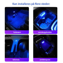 Last inn bildet i Galleri-visningsprogrammet, LED berøringsfølsomt dekorativt stemningslys for bilen