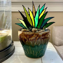 Last inn bildet i Galleri-visningsprogrammet, Mini potteplanter dekorasjon hagepynt