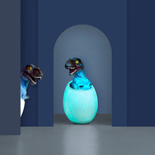 Last inn bildet i Galleri-visningsprogrammet, Dinosaur egg nattlys