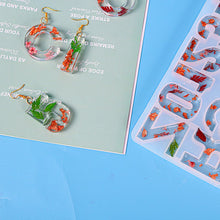 Last inn bildet i Galleri-visningsprogrammet, Gjør-det-selv alfanumerisk krystall-epoksyform