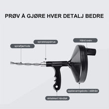 Last inn bildet i Galleri-visningsprogrammet, Manuelt mudder verktøy for rør