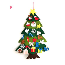 Last inn bildet i Galleri-visningsprogrammet, DIY følte juletre (Beste gave til barn)