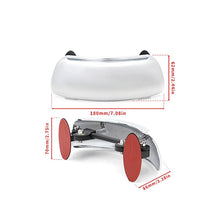 Last inn bildet i Galleri-visningsprogrammet, 180° sikkerhetsspeil for motorsykkel