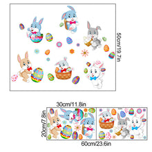 Last inn bildet i Galleri-visningsprogrammet, Bunny Egg veggklistremerke (2 stk)