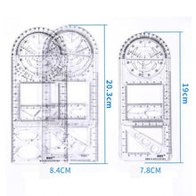Last inn bildet i Galleri-visningsprogrammet, Multifunksjonell geometrisk linjal