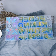 Last inn bildet i Galleri-visningsprogrammet, Gjør-det-selv alfanumerisk krystall-epoksyform