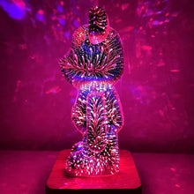 Last inn bildet i Galleri-visningsprogrammet, 3D Fireworks Bear Lights