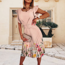 Last inn bildet i Galleri-visningsprogrammet, Kjole med blomster-trykk