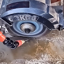 Last inn bildet i Galleri-visningsprogrammet, Støvfjerning høytrykkssprøyte