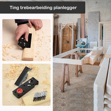 Last inn bildet i Galleri-visningsprogrammet, Trebearbeidingshøvlesett