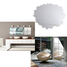 Last inn bildet i Galleri-visningsprogrammet, Modern 3D Self Adhesive Mirror Tile Square Wall Stickers
