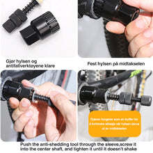 Last inn bildet i Galleri-visningsprogrammet, Verktøy For Fjerning Av Bunnbraketsykkel