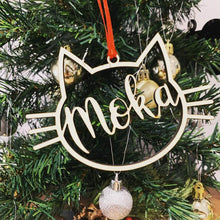 Last inn bildet i Galleri-visningsprogrammet, Personlig tilpasset julepynt med hunde-/kattepote