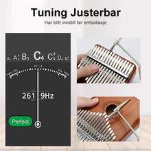 Last inn bildet i Galleri-visningsprogrammet, Kalimba Tommelpiano med 17 tangenter