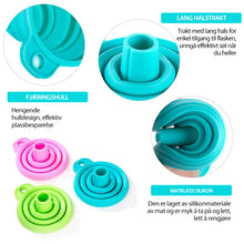 Last inn bildet i Galleri-visningsprogrammet, Kjøkken folde silikon trakt