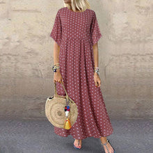Last inn bildet i Galleri-visningsprogrammet, 1/2sleeve polka dot dress
