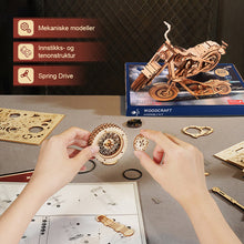 Last inn bildet i Galleri-visningsprogrammet, 3D motorsykkel modell puslespill i tre