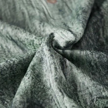 Last inn bildet i Galleri-visningsprogrammet, V-hals Trykt Ermeløs Kjole med Lommer