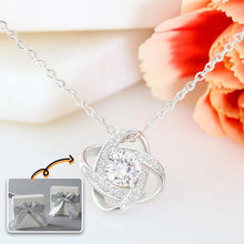 Last inn bildet i Galleri-visningsprogrammet, Endless Knotting vennskapsring og halskjede