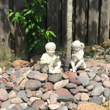 Last inn bildet i Galleri-visningsprogrammet, Harpiks dekorasjon statuer