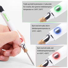 Last inn bildet i Galleri-visningsprogrammet, USB bærbart elektrisk loddeboltsett