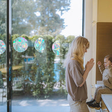 Last inn bildet i Galleri-visningsprogrammet, Fargerike klistremerker for glass