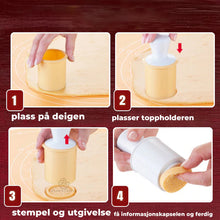 Last inn bildet i Galleri-visningsprogrammet, Non-Stick Stempelsett for småkaker