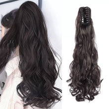 Last inn bildet i Galleri-visningsprogrammet, Lang og krøllet hestehale parykk