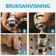 Last inn bildet i Galleri-visningsprogrammet, Justerbar stikknøkkel