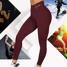 Last inn bildet i Galleri-visningsprogrammet, Stretchy ensfarget sporty leggings