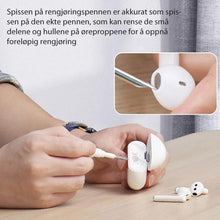Last inn bildet i Galleri-visningsprogrammet, Rensepenn for Bluetooth ørepropper