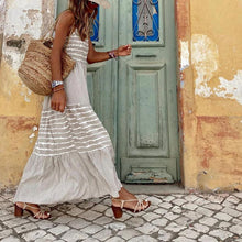 Last inn bildet i Galleri-visningsprogrammet, Kjole med Horisontale Striper