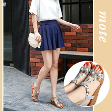 Last inn bildet i Galleri-visningsprogrammet, Strass elastiske sandaler