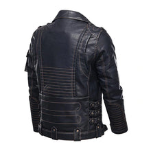 Last inn bildet i Galleri-visningsprogrammet, Vintage Skinn Jakke