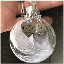 Last inn bildet i Galleri-visningsprogrammet, Christmas Feather Ball Ornamenter