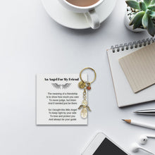 Last inn bildet i Galleri-visningsprogrammet, Engel nøkkelring - bestevenn gave