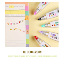 Last inn bildet i Galleri-visningsprogrammet, Søt Dekorativ Tape Penn