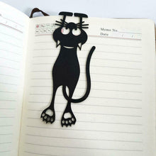 Last inn bildet i Galleri-visningsprogrammet, Cutout Black Kitten Bookmark