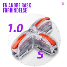 Last inn bildet i Galleri-visningsprogrammet, Ny type hurtigkoblingsterminal