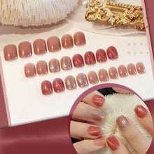Last inn bildet i Galleri-visningsprogrammet, Mysterious Cat Eye Nail Patch with Jelly Gum, 24 pcs